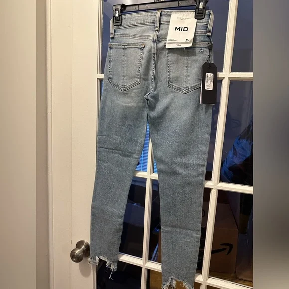 Rag & Bone thunderbird cate mid rise jeans size 23 - Picture 3 of 3